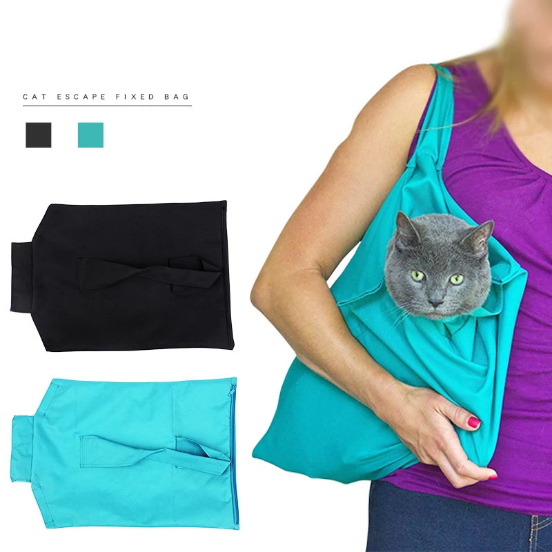 Cat Outing Travel Backpack Portable Adjustable One-shoulder Pet Messenger Bags Fashion Oxford Fabric Comfort Breathable Pet Bag 6
