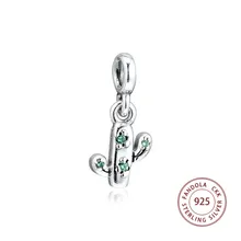 ME серия подходит для браслета Pandora Argent 925 пробы серебро мой прекрасный кактус Висячие Подвески бусины для изготовления ювелирных изделий perles
