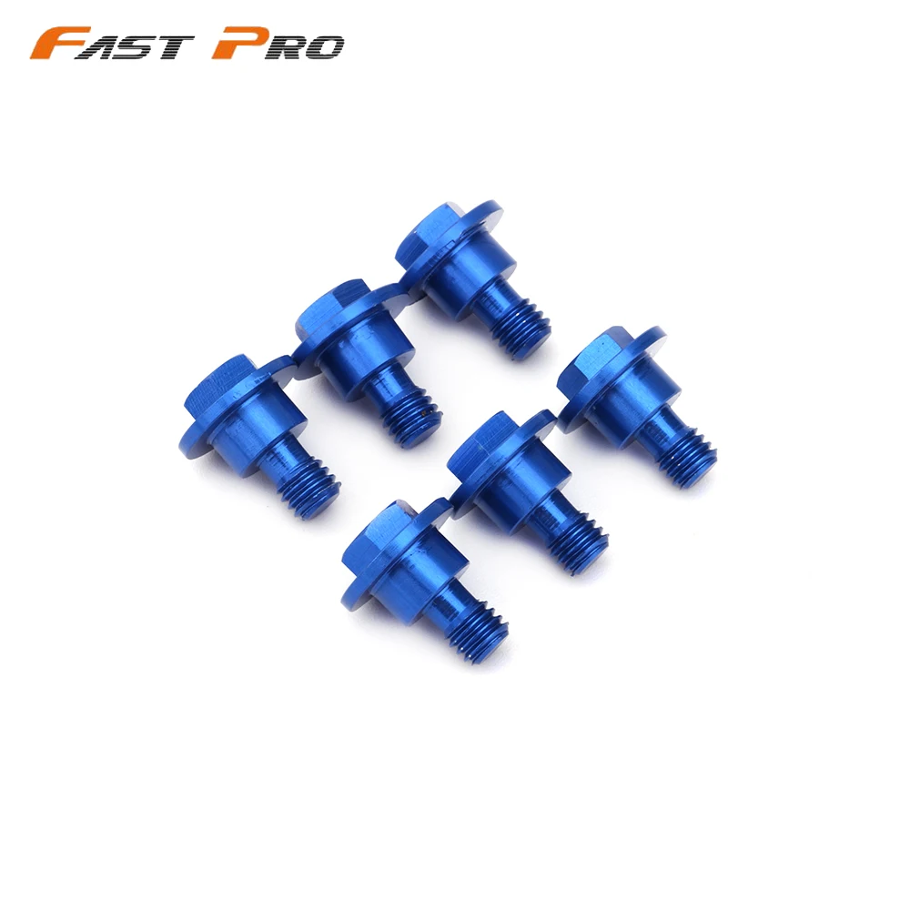 6 шт. передние винты для вилки HUSQVARNA TC TE TX FC FE FX 50 65 85 125 250 300 350 450 501 TC125 TC450