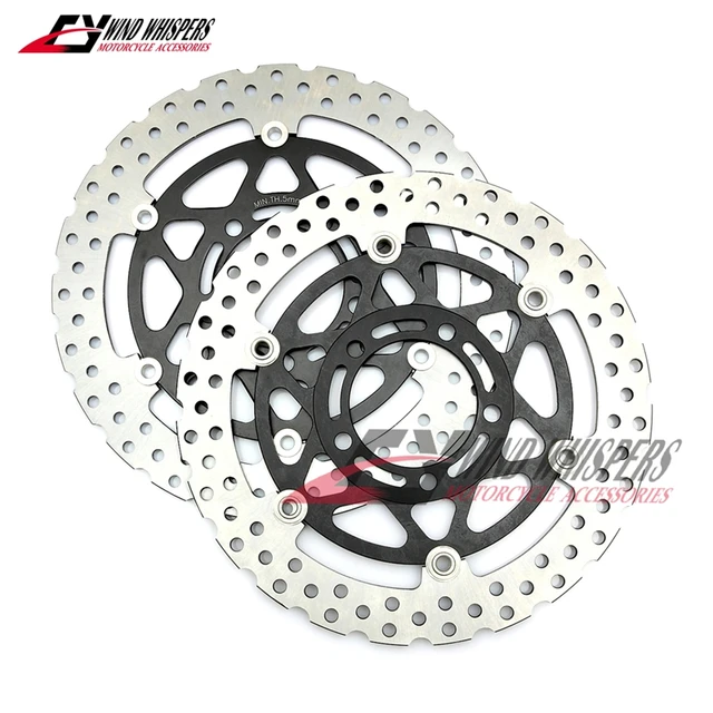 ZX-6R デュアルキャリパーブラケット&300mmディスクローター