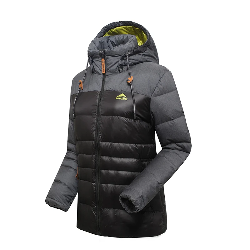 ROYALWAY уличный пуховик для женщин, зима, теплые пальто, chaquetas mujer, модная теплая куртка RFDL4340E