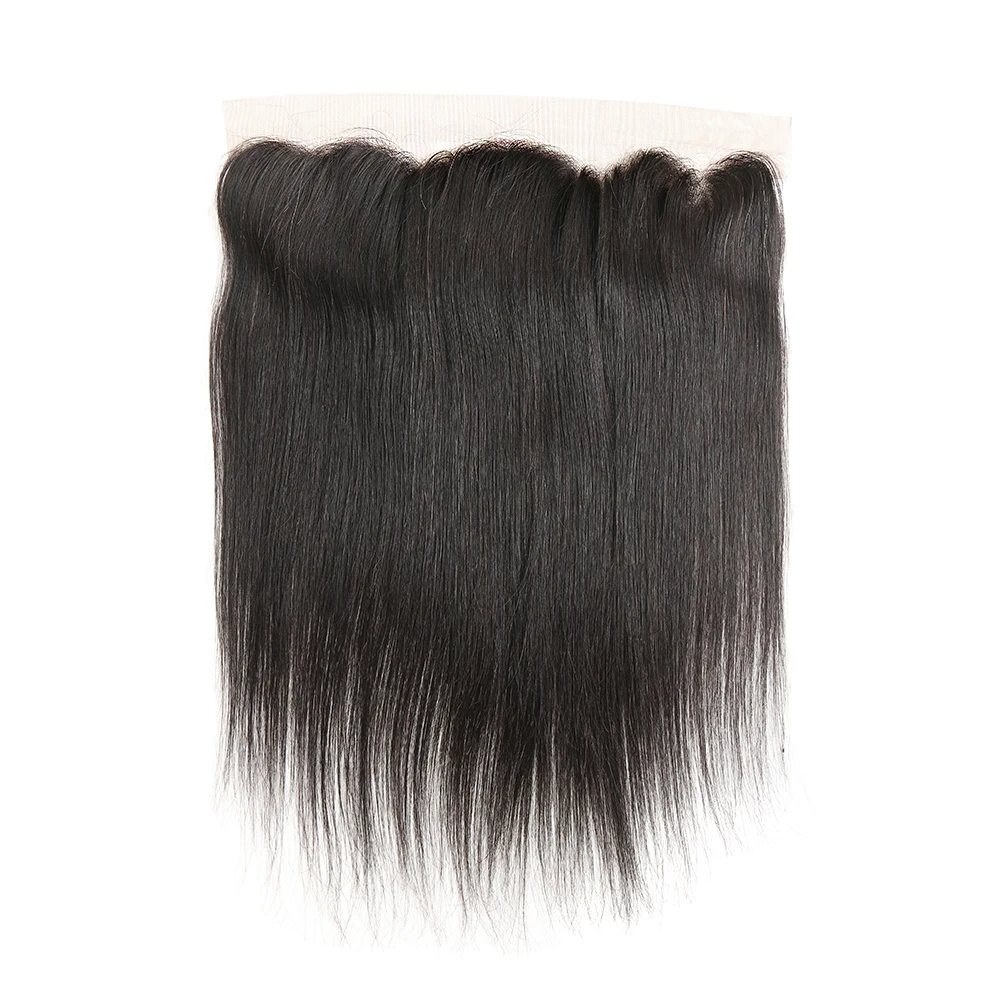 Бразильские прямые человеческие волосы пряди с фронтальной 13x4 SOKU 3 шт. натуральные кудрявые пучки волос с закрытием не Реми волосы для наращивания
