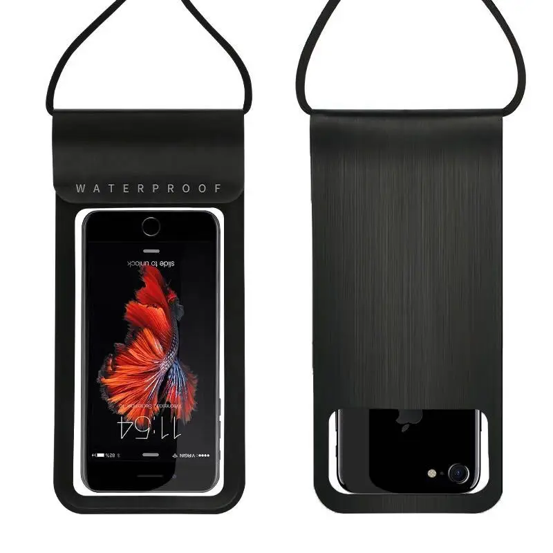 TPU Waterproof Swimming Phone Bags Diving Case for 5.0-6.0 Inch Cell Storage Dry Bag Drifting Sport | Спорт и развлечения