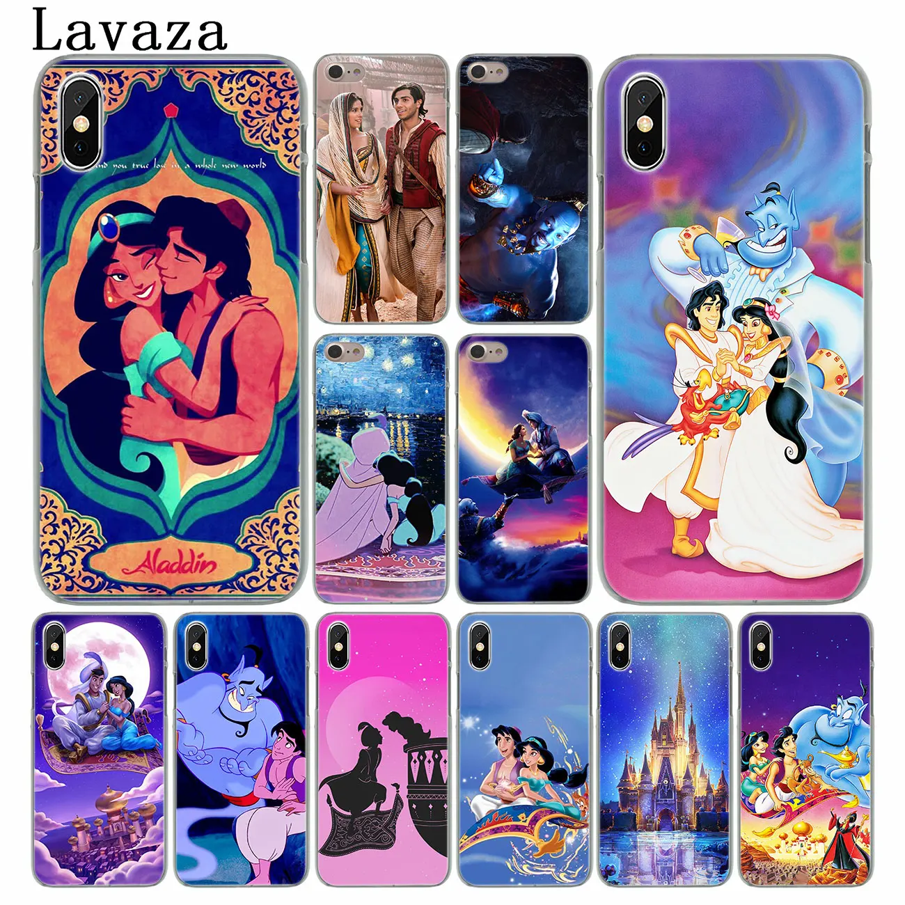 Lavaza Aladdin 2019 жесткий чехол для телефона с рисунком iPhone XR XS X 11 Pro Max 10 7 8 6S 5 5S SE 4S 4