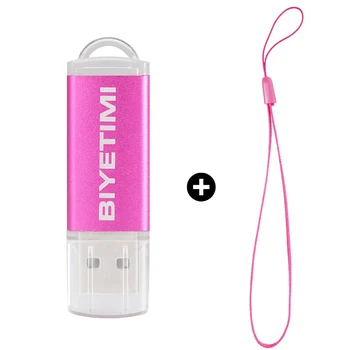 

Biyetimi USB flash drive 128GB 64GB 32GB 16GB 8GB USB2.0 TransMemory USB Memory Stick 32GB usb Pen Drive U disk for PC