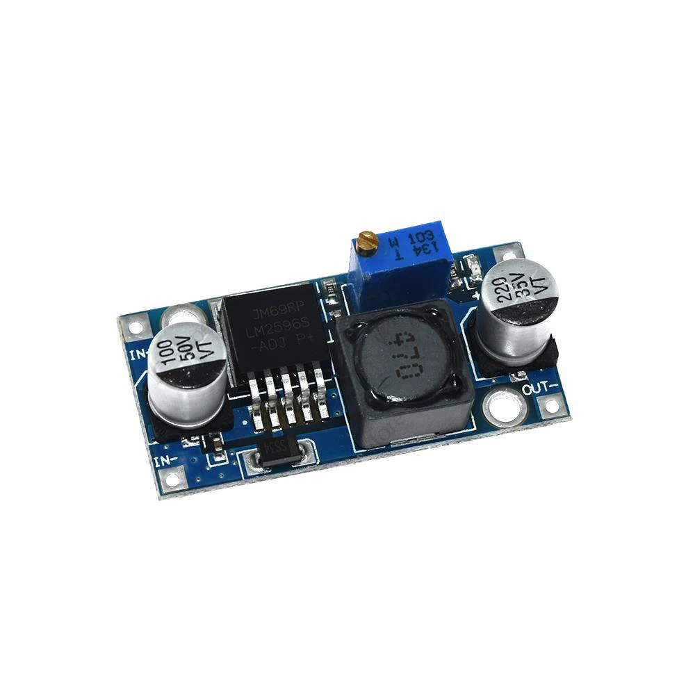 1 шт. LM2596 LM2596S ADJ DC понижающий модуль питания 4 5 40 В 3A Регулируемый 24 в 12 3