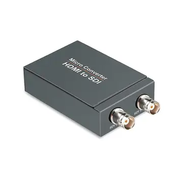 

Micro Converter HDMI to SDI with Power Mini 3G HD 1080P SD-SDI Video Converter Adapter Auto Format Detection for Camera