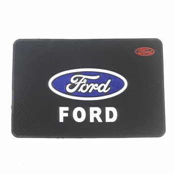 

Car Logo Anti Slip Mat Phone Holder Non-Slip Mat non slip Pad For Ford Focus 2 3 Mondeo Ecosport Kuga Mk4 Fiesta Mustang