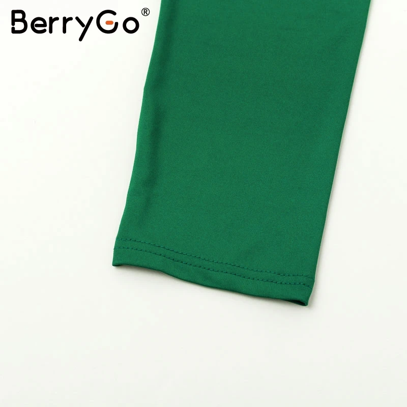 BerryGo сексуальное вечернее платье с v-образным вырезом ТРАПЕЦИЕВИДНОЕ прозрачное хлопковое Женское зимнее платье плюс размер осеннее дамское модное платье для ночного клуба
