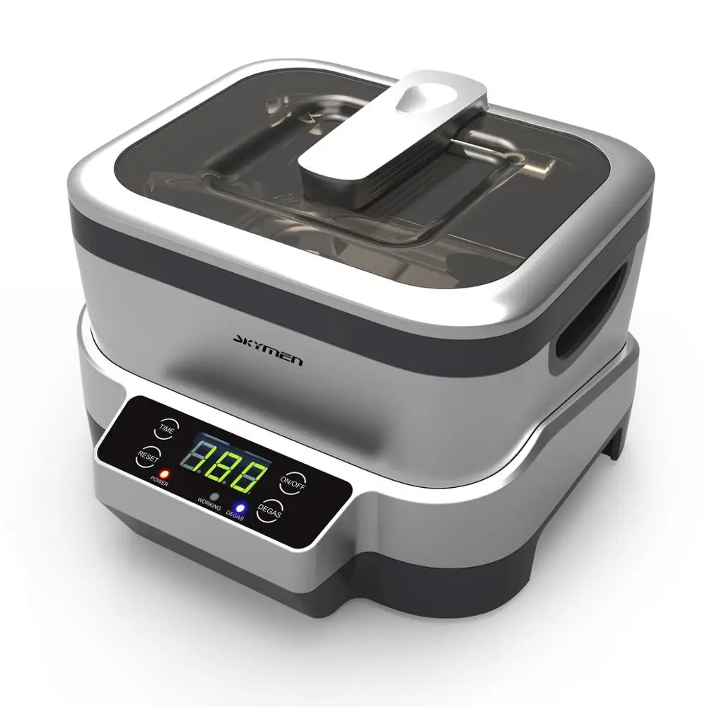 SKYMEN 1200 Ultrasonic Cleaner Jewelry Bath Stones Nail Cutters Manicure Tools Toothbrush Watches Eyeglasses Shaver Timer Bath