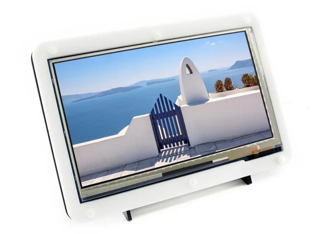 Waveshare 7 дюймовый HDMI LCD (C) с двухцветным чехлом 1024*600 емкостный сенсорный экран IPS