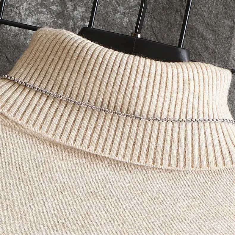 High-Neck Sweater Men Pullovers Quality Male Turtlenck Pullover Men Autumn Winter Thicken Turtle-neck Sweaters Mens MuLS Brand 16
