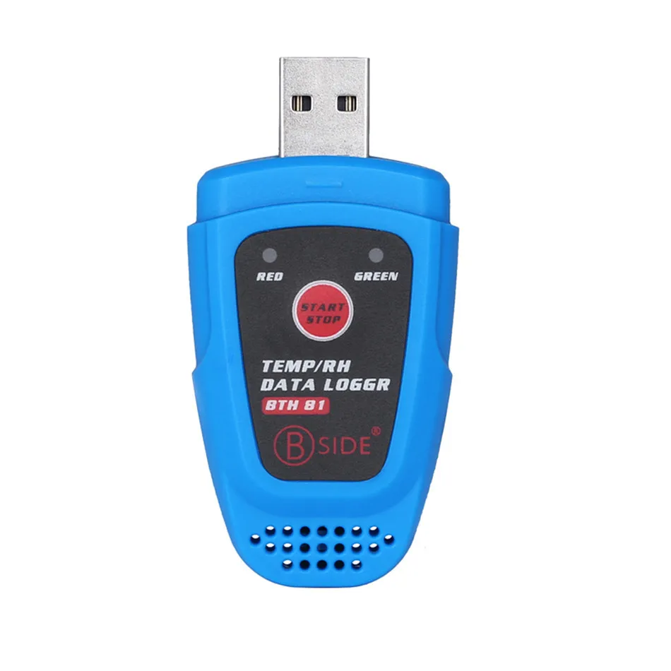 Temperature Humidity Data Logger Recorder Storage Thermometer Hygrometer USB BSIDE BTH81 Model