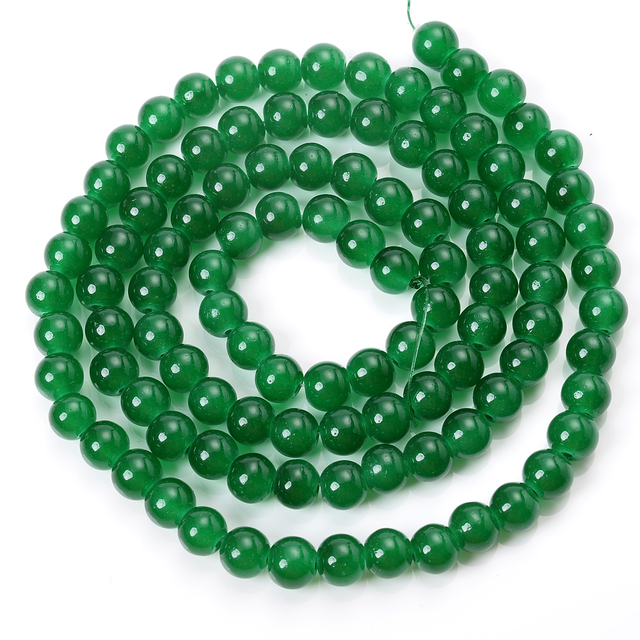 Stone Beads Green Agates Tiger Eye Aventurine Jades Amazonite Bead for Jewelry Making DIY Bracelet Necklace Accessories
