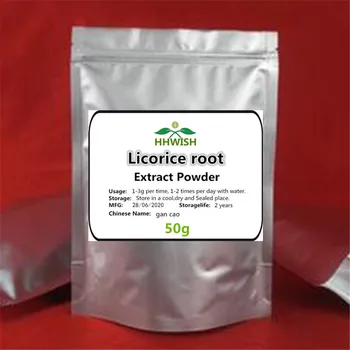 

50g-1000g natural high quality licorice root extract powder, liquiritia glycyrrhiza, liquorice Radix, relieving cough,gan cao