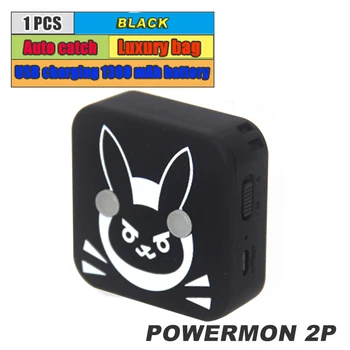 

2020 Dual Catch Monster Powermon for Pokemon Go Plus Auto Catch for Bluetooth 2 Trainers 30days Standby 1300MAH