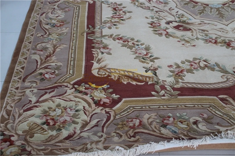 Savonnerie, большой ковер для комнаты, цветочные розы, мохнатый, для гостиной, Настенный декор, изысканный, для комнаты, традиционный, savonnerie