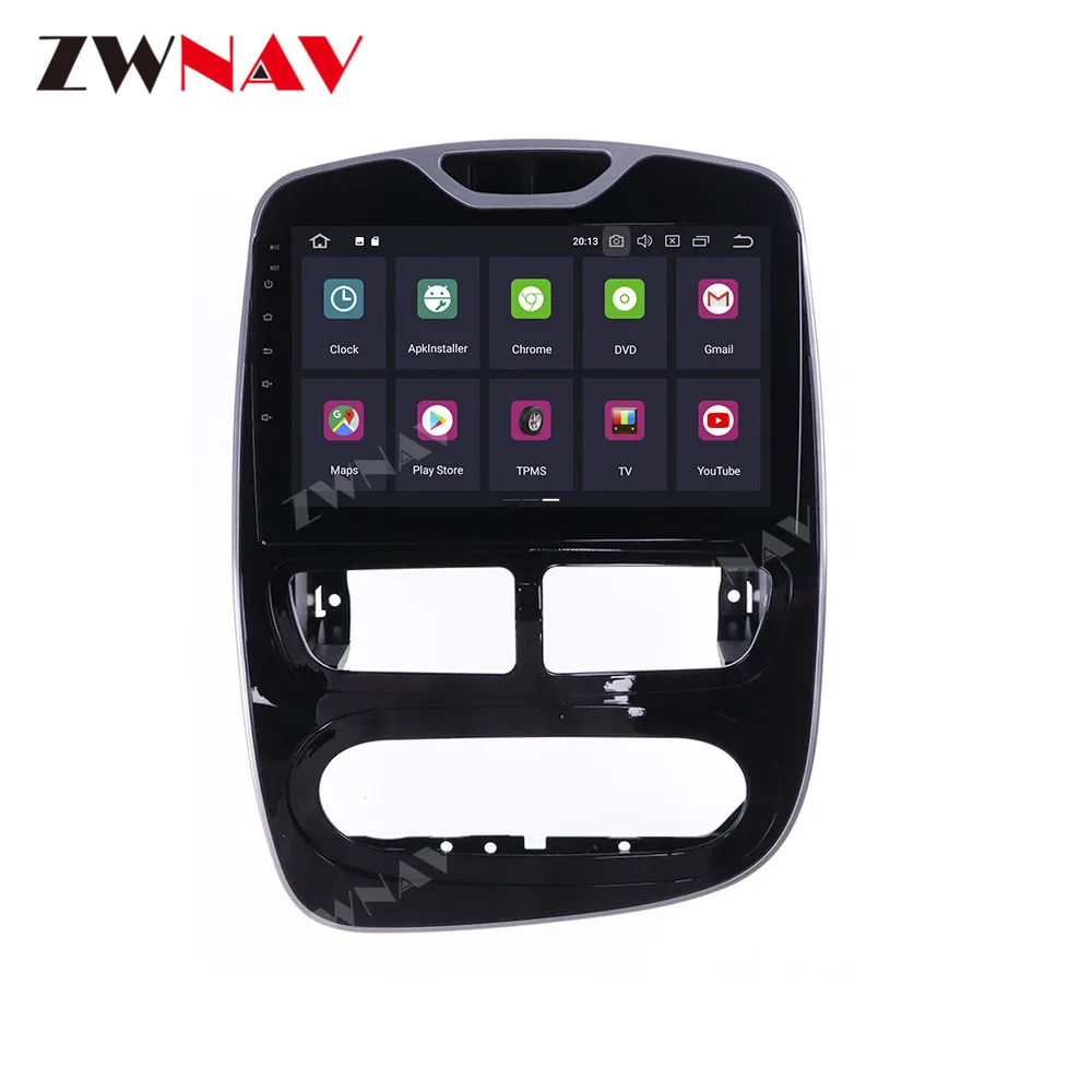 Android 10 0 4G + 128G DSP Carplay IPS экран для Renault Clio 2013 2014 2015 RDS автомобильный радиоприемник с