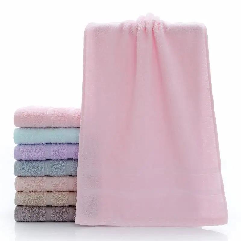 light pink Ванная комната банное полотенце для взрослых прямоугольник Впитывающее пляжное полотенце домашний душ Применение сохнущая мочалка Toalla De Ducha принадлежности для душа - Цвет: light pink
