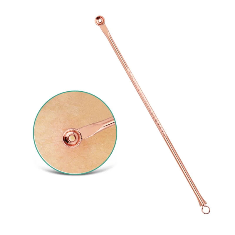 4 PCS Blackhead Remover Blackhead Comedone Acne Pimple Belmish Remover Needles Extractor Pore Cleaner Face Skin Care Tools