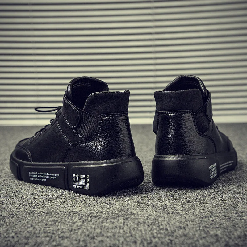 

MEN'S SHOES Spring Trendy Shoes 2019 New Style Korean-style Versatile Sports Casual Warm Cotton-padded Shoes with Velvet Trend H