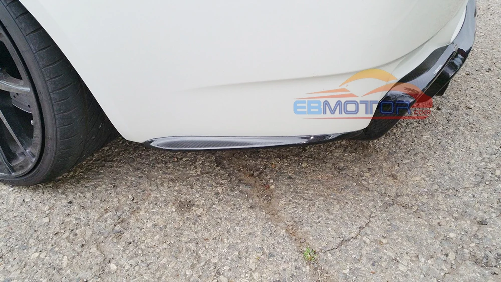 ebmotor-com  Rear Bumper Side Splitter Spoiler EXTENSIONS 1pair for BMW E92 E93 2D M3 Model 08-13 9_2638