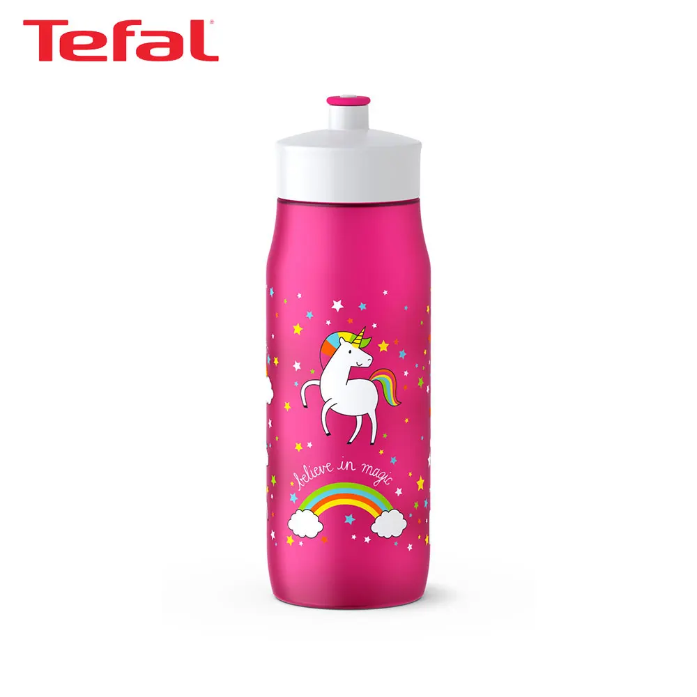 Бутылка для воды Tefal Squeeze Unicorn 0.6 л K3201212