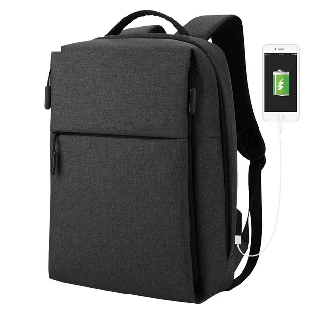 Fipilock Casual Smart Fingerprint Lock Mochila Anti-Laptop Bag con USB Fipilock Casual Smart Fingerprint Lock Mochila Anti-Laptop Bag con USB