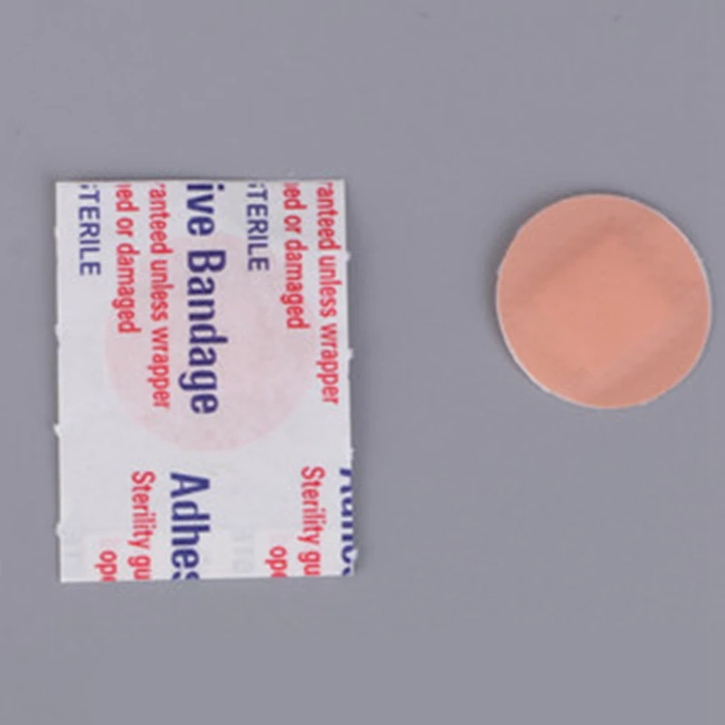 20 шт./лот водонепроницаемый дышащий круглое кольцо помощи клейкие повязки аптечка для детей диаметр около 2 см для кемпинга