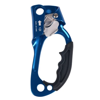 

Rock Climbing Hand Ascender for Rock Climbing Arborist, Right Hand for 8~12 mm Rope, Outdoor Sports Mountaineering Equipment