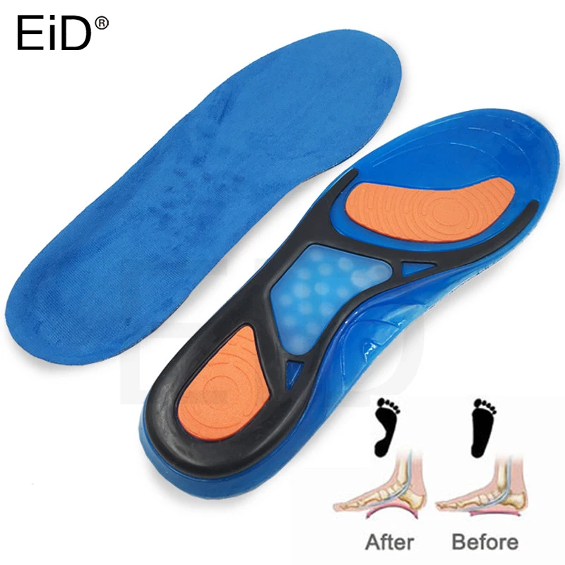 Foot Care for Plantar Fasciitis Heel Spur Running Pads Arch Orthopedic Insole#