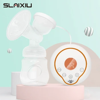 

Electric Breast Pump Rechargeable Nursing Breastfeeding Pump Easy Carry Outdoors LCD Touch Screen Control BPA Free
