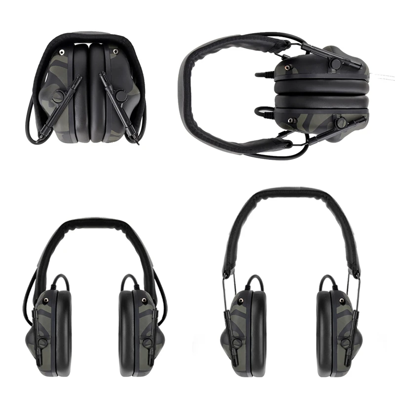 Tactical) Headphone Noise Cancellation Pickup Headset Hunting Shooting Game Accessories