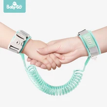 BabyGo дети анти-потеря запястье звено ребенка безопасности ремень открытый детский прогулочный ручной ремень анти-потеря браслет длина 2 м