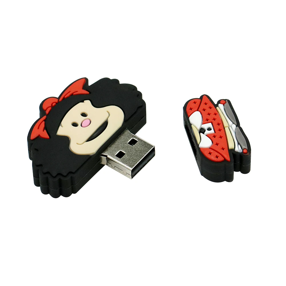 Прекрасный USB флэш-накопитель Mafalda USB 2,0 флэш-накопитель 128 ГБ Usb флешка 256 ГБ Флешка 64 ГБ флеш-карта 32 ГБ флеш-накопитель