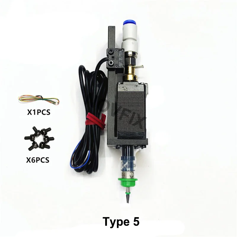 SMT HEAD Nema8 hollow shaft stepper for pick place head SMT DIY mountor 5mm special connector nozzle rotary joint 4