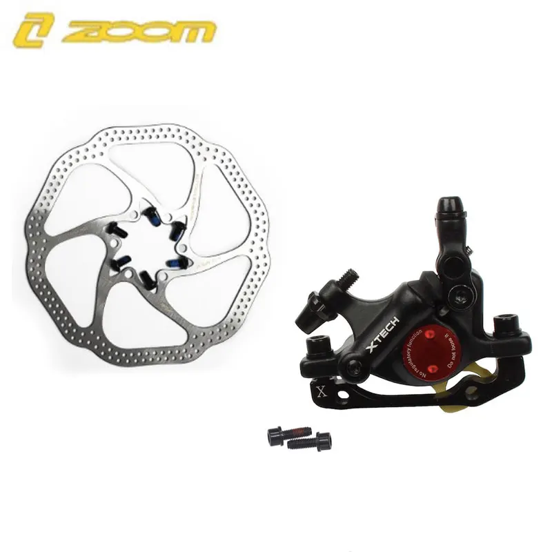 Front Black W rotor MTB Road HB-100 MTB Road Line Тяговая гидравлическая Дисковая тормозная штангенциркуль передний и задний дисковый тормоз горного велосипеда E-BIKE дисковый тормоз - Цвет: Front Black W rotor