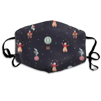 

Circus Fashion Washable Anti Dust Windproof Polyester Face Mask