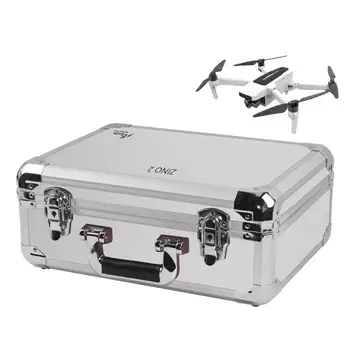 

RCtown Carrying Case Waterproof Aluminum Hard Travel Protect Case for Hubsan ZINO 2