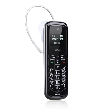 

BM50 Mini Mobile Phone 0.66 Inch GT Star GSM Single SIM Card Bluetooth Button Dialer Cellphone