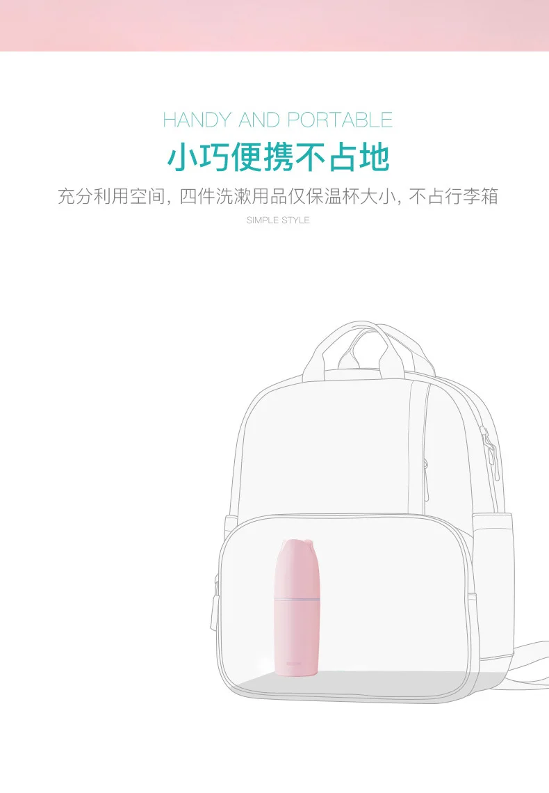 Easy Brigade Travel Cleaning Kit Creative Travel Washing Cup Multi-functional Cups Portable Sanitary Ware Washing Set