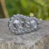 Stainless Steel Sprocket Metal Flywheel Toy Gear Chain Decompression Fingertip Spinning Top Gift Roadbike Spinner 1