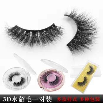 

Private Label 3d Mink False Eyelash Three-dimensional Multi-layer Thick Eyelash Cross-border Eyelash