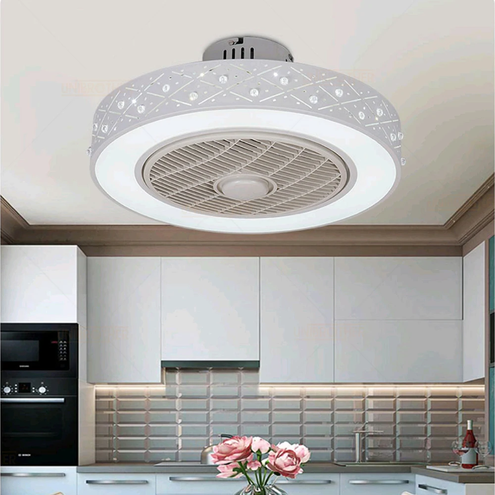 19 inch Smart Ceiling Fan Control with Cell Phone Wi-Fi Indoor home decora ceiling fan with Light modern lighting circular round 19 inch Smart Ceiling Fan Control with Cell Phone Wi-Fi Indoor home decora ceiling fan with Light modern lighting circular round