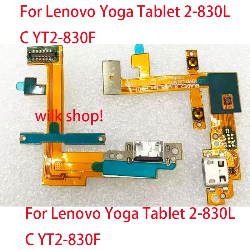 Новинка зарядный порт док-станция гибкий кабель микро USB разъем для Lenovo Yoga Tablet