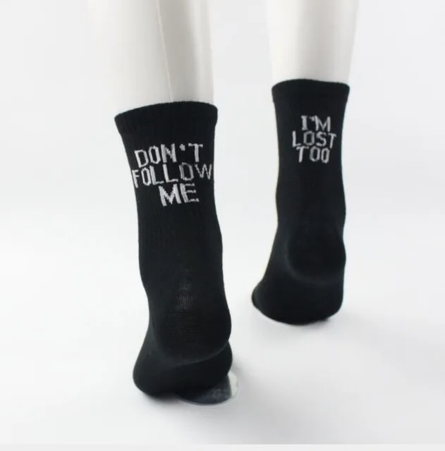10 EUR 37-44 Hip Hop Crew Socks Unisex Women Men Socks Pepsi Cola Fanta Letter Print Novelty Socks Long Streetwear Ins Style Kanye West Socks - Цвет: 10 EUR 37-44