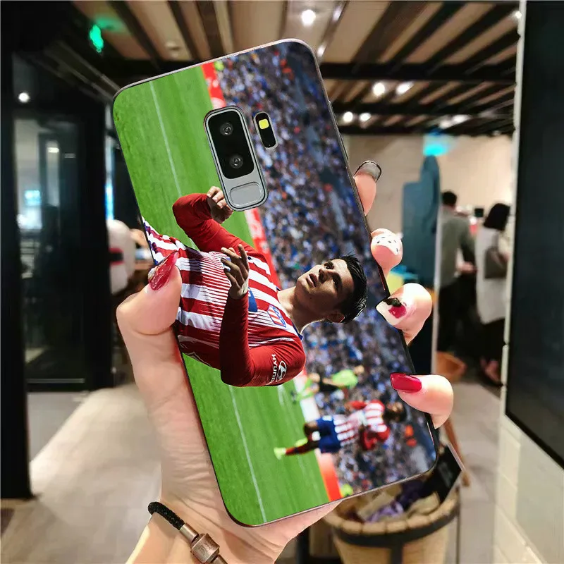 A2027 Чехол для телефона Alvaro Morata для samsung Galaxy S10 S7 Edge DIY прозрачный мягкий TPU Атлетико Мадрид FC для S9 A7 A8 J7 Prime Note10 - Цвет: A2027