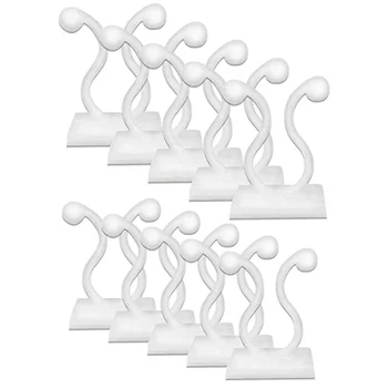 

80 Pieces of Plant Climbing Wall Fixing Clip Vine Plant Climbing Wall Fixing Device Self-Adhesive Hook