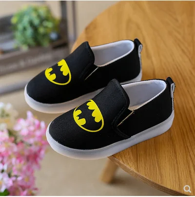 As Shown Новые Детские Superman Spiderman Batman обувь для мальчиков и девочек, модная детская кофта из хлопка с подкладкой спортивная обувь рождественские/обувь Размеры 20-31 - Цвет: As Shown