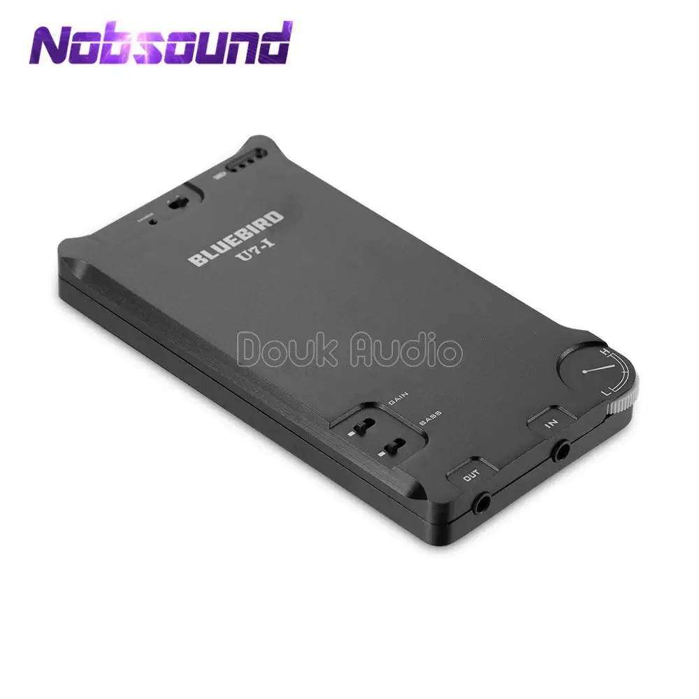 Nobsound мини ультратонкие портативные Hi Fi наушники усилитель стерео усиление басов